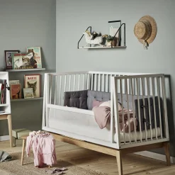 Leander Luna™ babyseng 120x60 cm, white