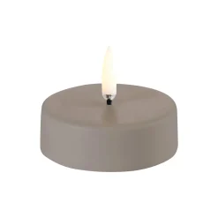 LED Tealight Maxi, sandstone