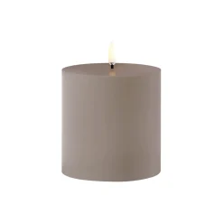 LED udendørs bloklys 10 cm, sandstone