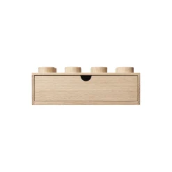 LEGO® 2x4 opbevaringskasse, sæbebehandlet eg