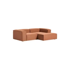 Lennon modulær hjørnesofa, vævet terracotta