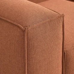 Lennon modulær hjørnesofa, vævet terracotta