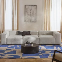 Lennon modulær 4-pers. sofa, bouclé off white