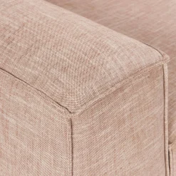 Lennon modulær 4-pers. sofa, linnedblanding rustfarvet