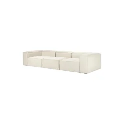 Lennon modulær 4-pers. sofa, vævet off white