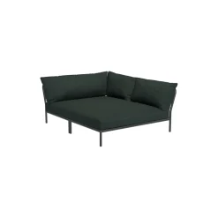 LEVEL2 Cozy højrevendt loungesofa, Sunbrella Heritage alpine