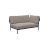 LEVEL højrevendt loungesofa, ash/grey
