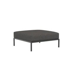 LEVEL2 Ottoman, Basic dark grey