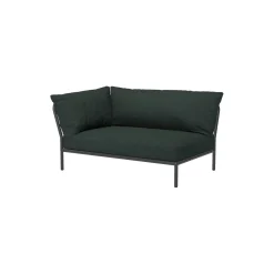 LEVEL2 venstrevendt loungesofa, Sunbrella Heritage alpine