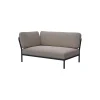 LEVEL venstrevendt loungesofa, ash/grey