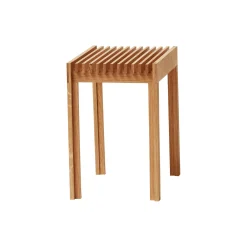 Lightweight Stool, oiled oak