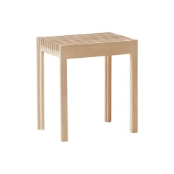 Lightweight Stool, white oiled oak