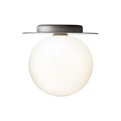 Liila 1 Large Wall Lamp, light silver/opal