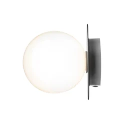 Liila 1 Medium Wall Lamp, light silver/opal