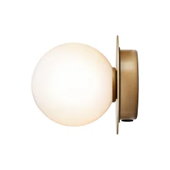 Liila 1 Small Wall Lamp, nordic gold/opal