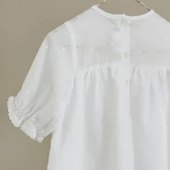 Lilibeth Dress Baby, white dot