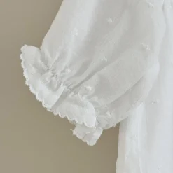 Lilibeth Dress Baby, white dot