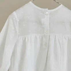 Lilibeth Dress, white dot