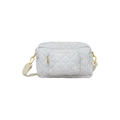 Lille pusletaske, classic stripes blue