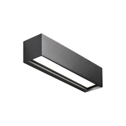 LINEA W2 væglampe, black