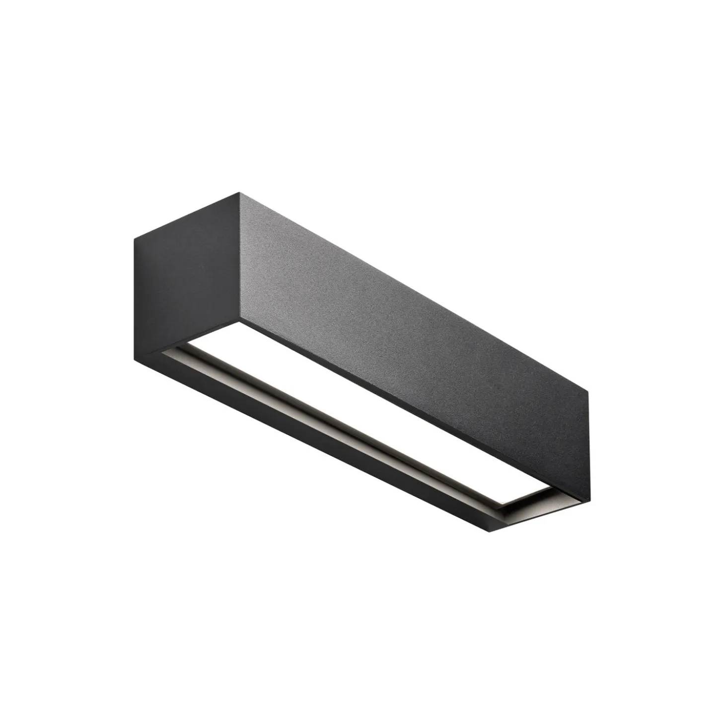 LINEA W2 væglampe, black