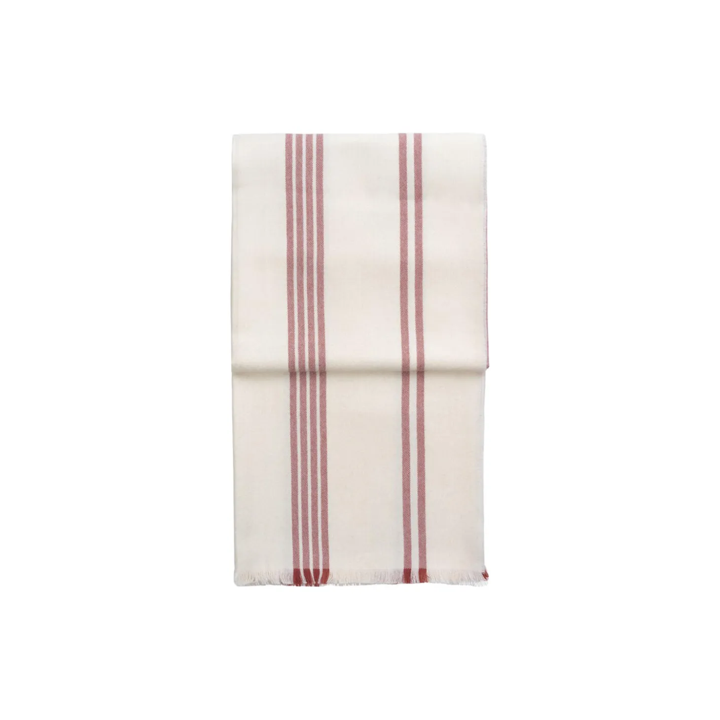 Lines plaid, rusty red