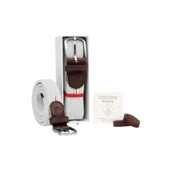 Lisbon bælte, white