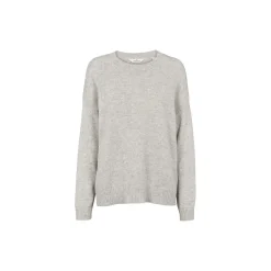 Lise O-Neck, light grey mel.