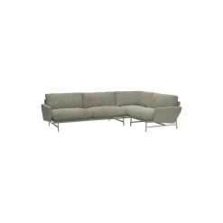 Lissoni™ PL114 højrevendt sofa, Moss 0015