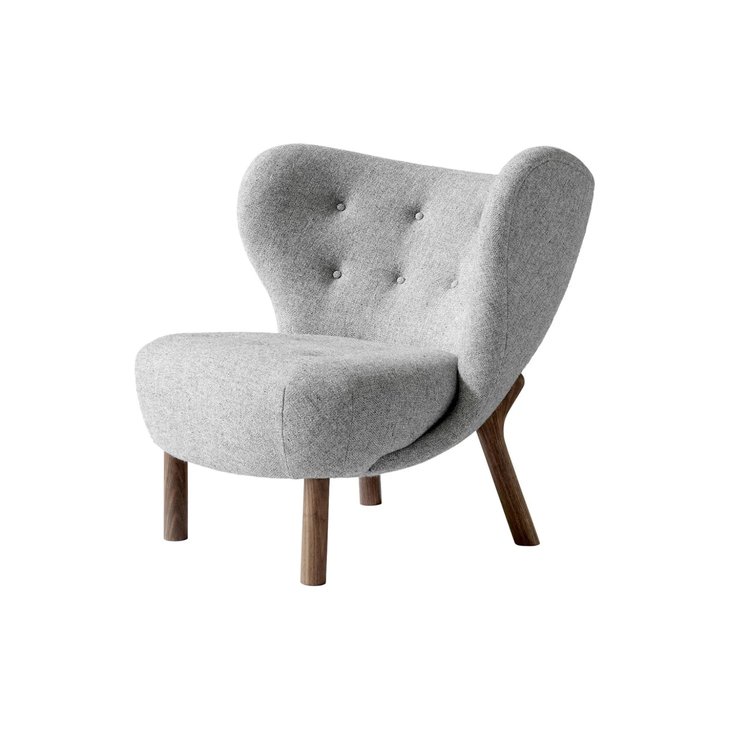 Little Petra VB1 loungestol, Hallingdal 130/olieret valnød