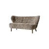 Little Petra VB2 sofa, Sahara/olieret valnød