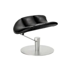 Lobster Footstool, sort eg/krom