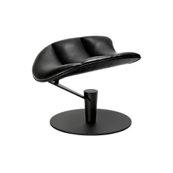 Lobster Footstool, sort eg/sort