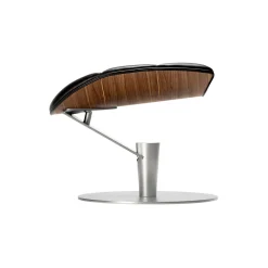 Lobster Footstool, valnød/krom