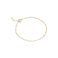 Lola armbånd, guld/daisy