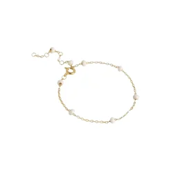 Lola Bold armbånd, guld/daisy