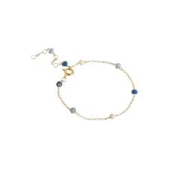 Lola Bold armbånd, guld/marine