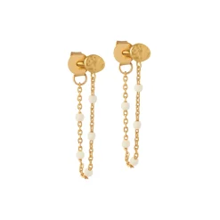 Lola øreringe, guld/daisy