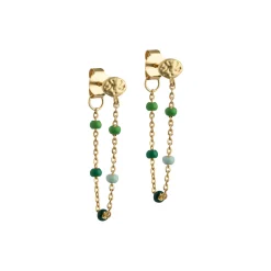 Lola øreringe, guld/spring