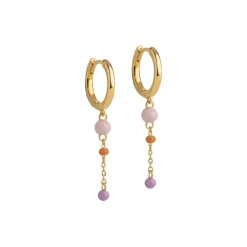 LolaBold Hoops, blush