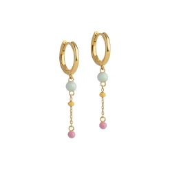 LolaBold Hoops, rainbow