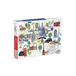 London Map puslespil