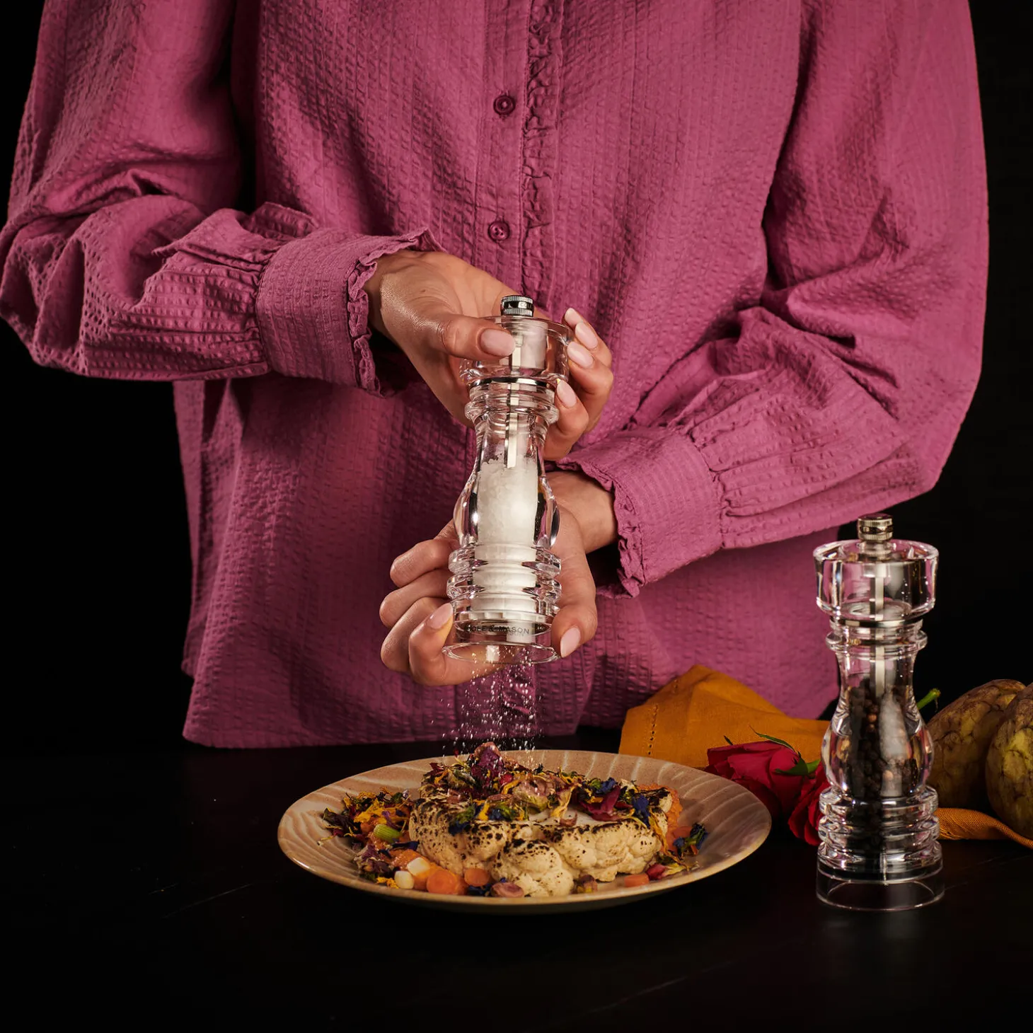 London Salt, acrylic