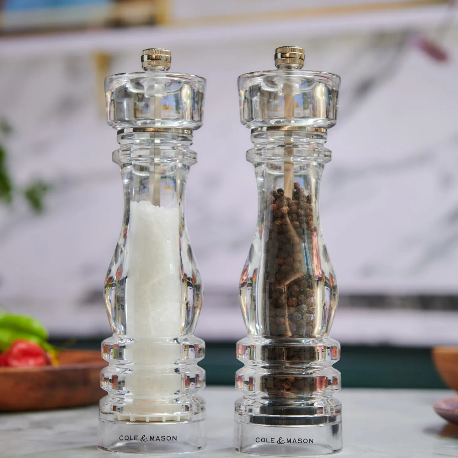 London Salt, acrylic