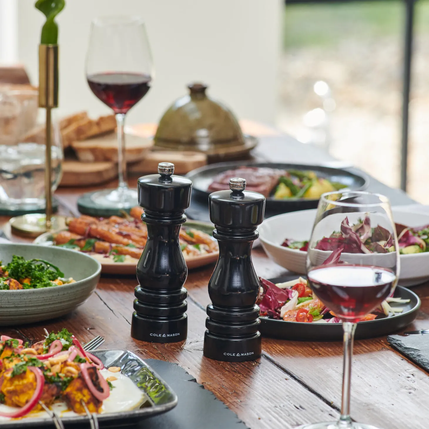 London Salt and pepper set, sort