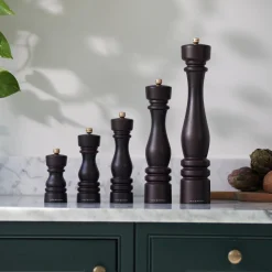 London Salt and pepper set, mørk brun