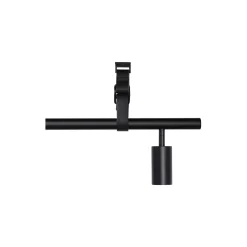 Long John 5 Spot Pendant Black Leather, black