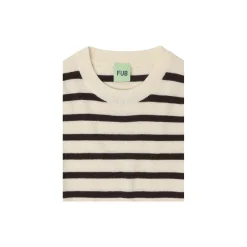 Longsleeve Tee, ecru/mocca