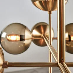 Lord Ballroom Lamp, brass/brown