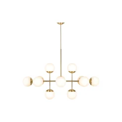 Lord Ballroom Lamp, brass/opal
